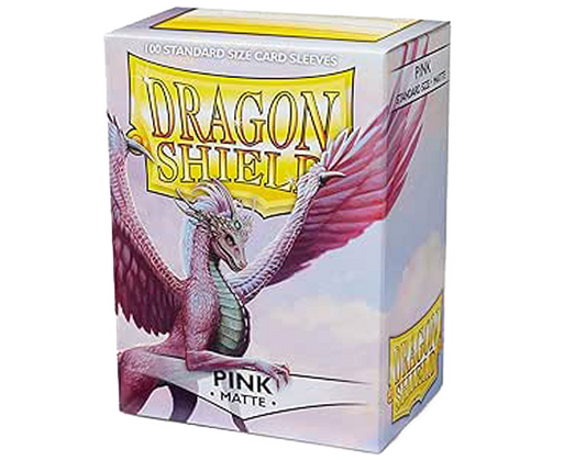 Sleeves - Matte Pink - Dragon Shield