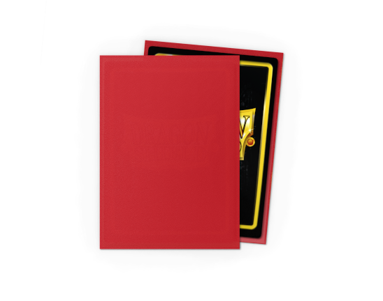 Sleeves - Matte Ruby - Dragon Shield