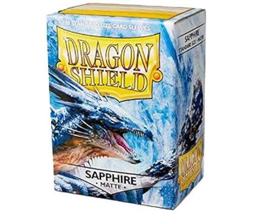 Sleeves - Matte Sapphire - Dragon Shield