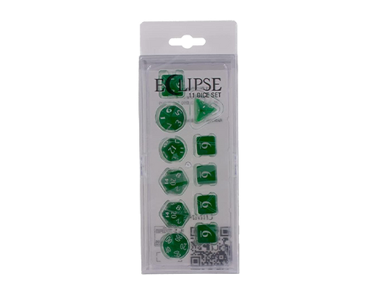 Dice - 11 Dice Set Forest Green  - Ultra Pro Eclipse