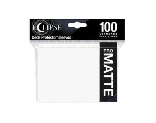 Sleeves - Matte Arctic White  - Ultra Pro Eclipse