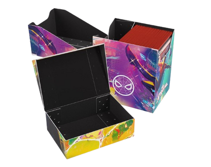 Deck Box - Soft Crate 80+ - Spider Man and Spider Gwen - Gamegenic