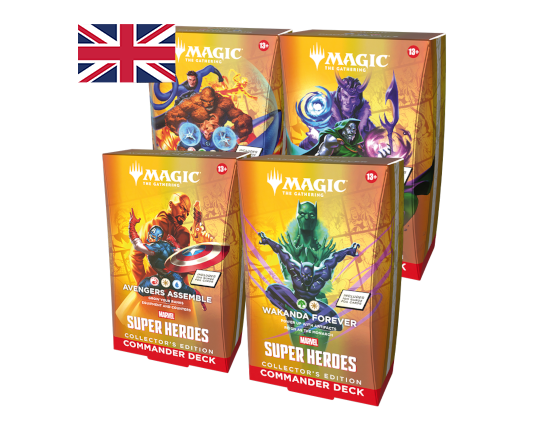 Marvel Super Heroes - Collector's Edition - Commander Deck Bundle
