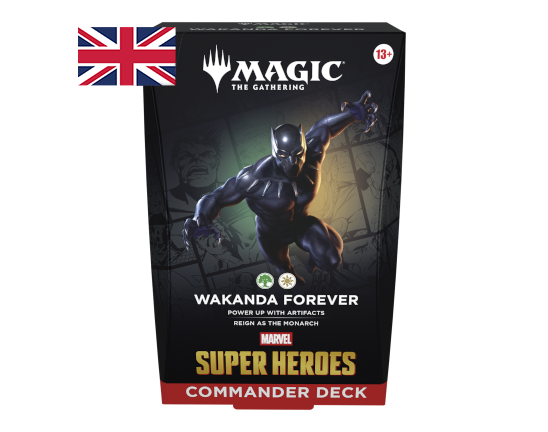 Marvel Super Heroes - Commander Deck - Wakanda Forever