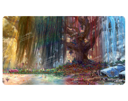 Playmat - Season Lands: Three Tree City - AR Enhanced - Bloomburrow - Ultra Pro