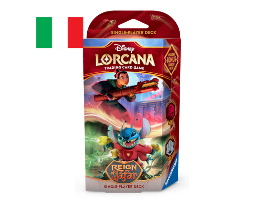 Reign of Jafar - Starter Deck - Ruby Steel - ITA - PRE ORDINE