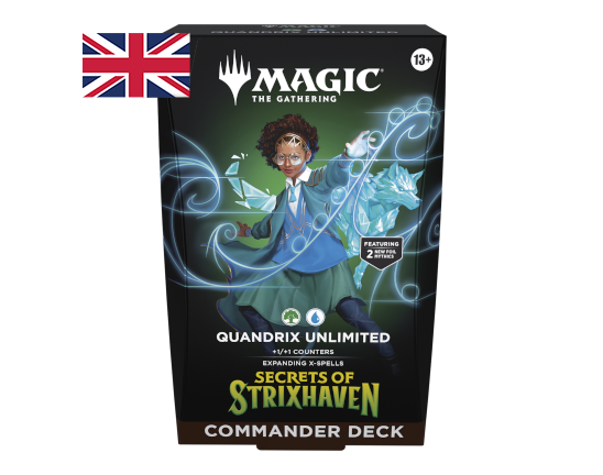 Secrets of Strixhaven - Commander Deck - Quandrix Unlimited - PREORDINE