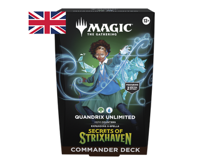 Secrets of Strixhaven - Commander Deck - Quandrix Unlimited - PREORDINE