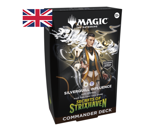 Secrets of Strixhaven - Commander Deck - Silverquill Influence - PREORDINE