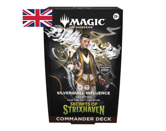 Secrets of Strixhaven - Commander Deck - Silverquill Influence - PREORDINE