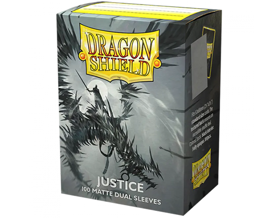 Sleeves - Dual Matte Justice  - Dragon Shield