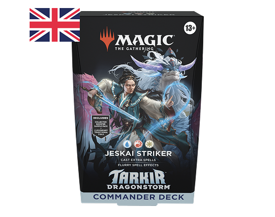 Tarkir: Dragonstorm - Commander Deck - Jeskai Striker - PRE ORDINE