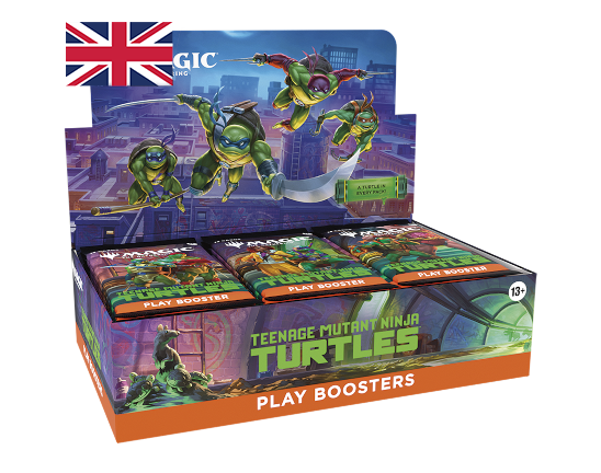 Teenage Mutant Ninja Turtles - Play Booster Box - PREORDINE