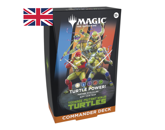 Teenage Mutant Ninja Turtles - Commander Deck - Turtle Power - PREORDINE