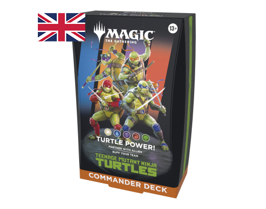Teenage Mutant Ninja Turtles - Commander Deck - Turtle Power - PREORDINE