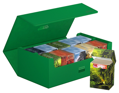 Card Box - Arkhive XenoSkin 800+ Green - Standard Size - Ultimate Guard