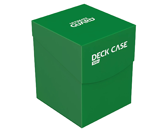 Deck Box - Deck Case 100+ Green - Standard Size - Ultimate Guard