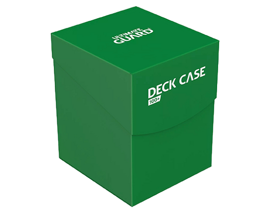 Deck Box - Deck Case 100+ Green - Standard Size - Ultimate Guard