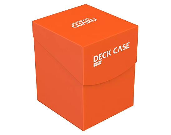 Deck Box - Deck Case 100+ Orange - Standard Size - Ultimate Guard