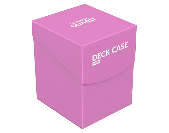 Deck Box - Deck Case 100+ Pink - Standard Size - Ultimate Guard