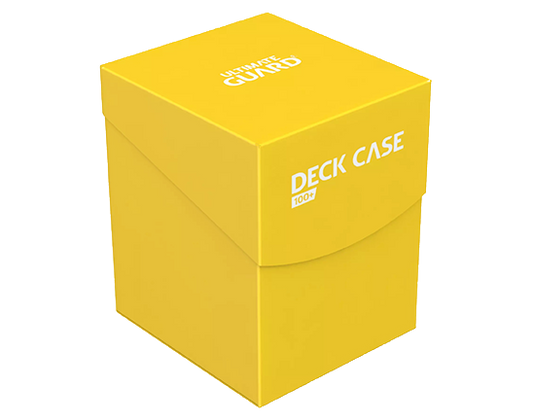 Deck Box - Deck Case 100+ Yellow - Standard Size - Ultimate Guard