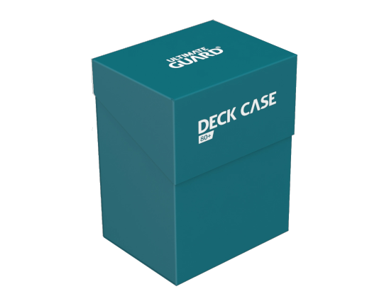 Deck Box - Deck Case 80+ Petrol - Standard Size - Ultimate Guard