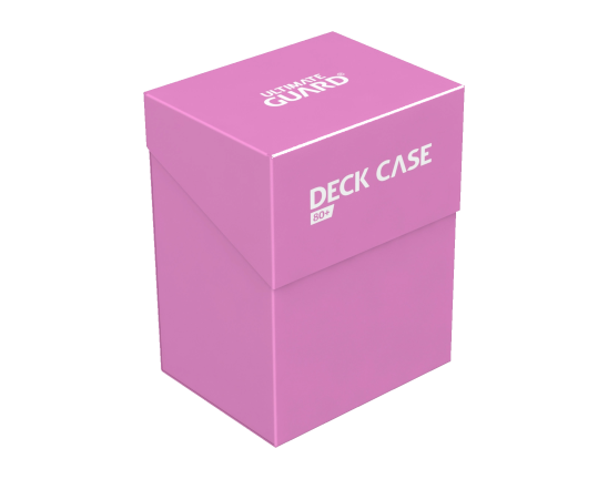 Deck Box - Deck Case 80+ Pink - Standard Size - Ultimate Guard