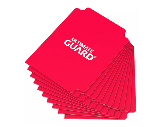 Divider - Standard Size (10) - Red - Ultimate Guard