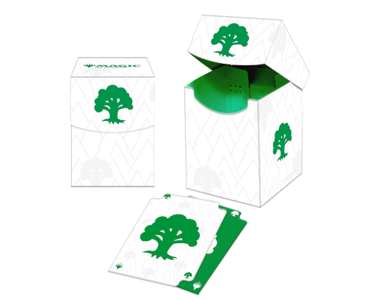 Deck Box - Pro 100+ Deck Box - Mana 8 Forest - Ultra Pro