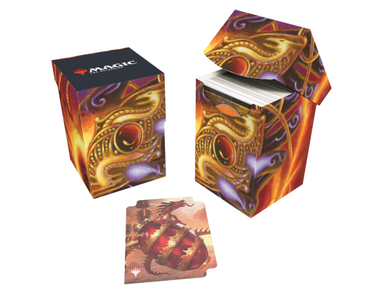 Deck Box - Pro 100+ Deck Box - Ruby Medallion - Ultra Pro