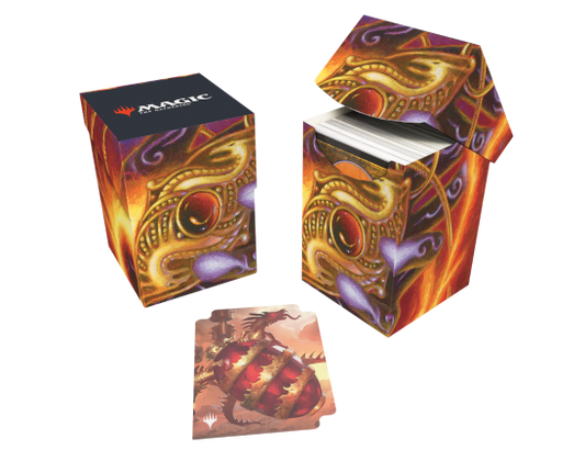 Deck Box - Pro 100+ Deck Box - Ruby Medallion - Ultra Pro