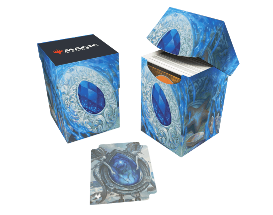 Deck Box - Pro 100+ Deck Box - Sapphire Medallion - Ultra Pro