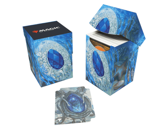 Deck Box - Pro 100+ Deck Box - Sapphire Medallion - Ultra Pro