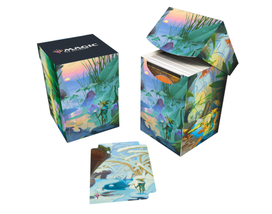 Deck Box - 100+ Deck Box - Season Lands: Island - Ultra Pro