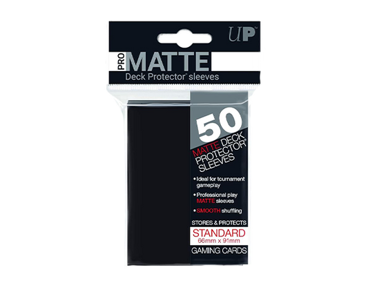 Sleeves - Matte Black - Ultra Pro
